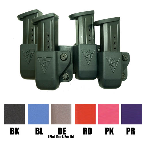 Comp-Tac C66804000LPKN Belt Feed 4 Magazine OWB Kydex Pouch