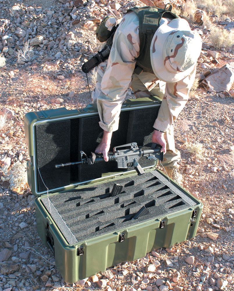 Pelican Products 472M4M115C032 472-M4-M11-5 Mobile Armory Rifle Case