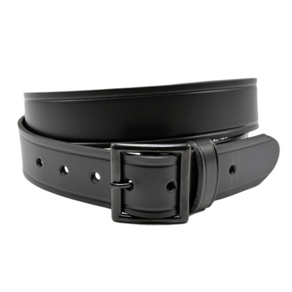 Perfect Fit 5003-BK-34 1.5'' Finest Leather Belt w/ Black Buckle