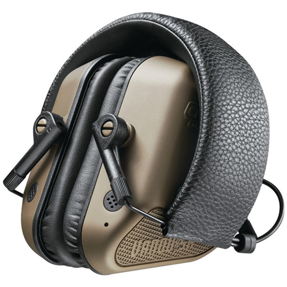 Champion Targets 40983 Champion Targets 40983 Vanquish Pro Elite Electronic Hearing Protection Earmuffs, Burnt Bronze