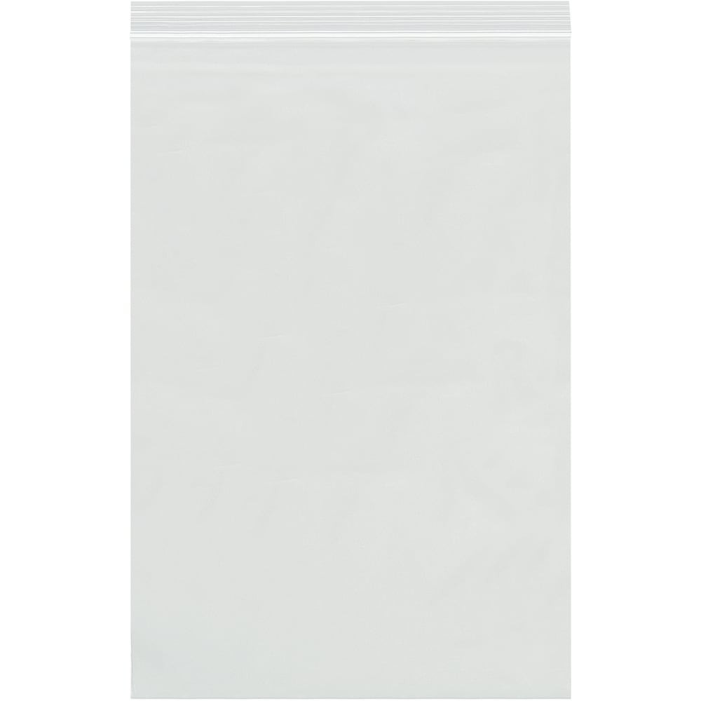 B O X MANAGEMENT, INC. Partners Brand PB3890  6 Mil Reclosable Poly Bags, 12in x 18in, Clear, Case Of 500