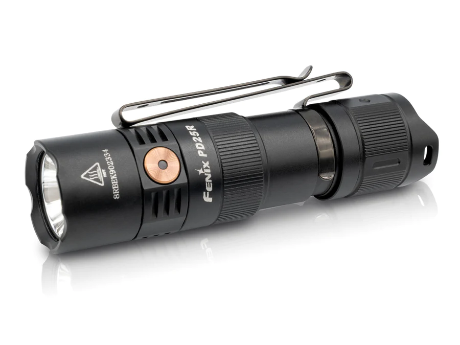 Fenix PD25RSTBK PD25R Rechargeable EDC Flashlight