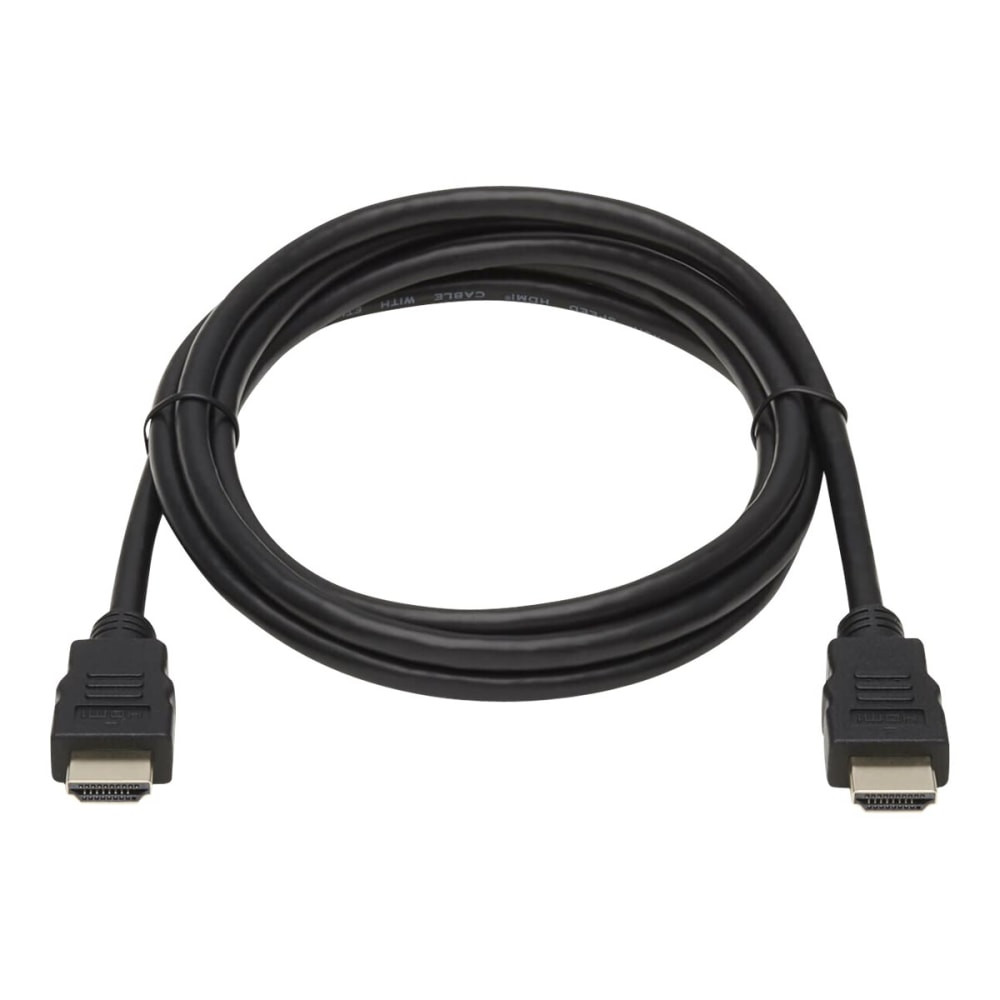 TRIPP LITE P569AB-006  Safe-IT HDMI Cable w Ethernet Antibacterial 4K M/M Black 6ft
