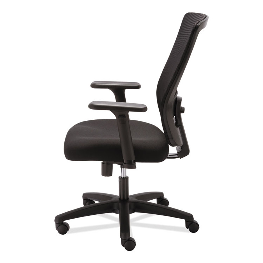 ALERA NV41B14 Alera Envy Series Mesh High-Back Swivel/Tilt Chair, Supports Up to 250 lb, 16.88" to 21.5" Seat Height, Black