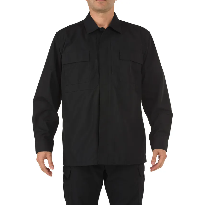 5.11 Tactical 72002ABR-019-XS-R RIPSTOP TDU L/S SHIRT