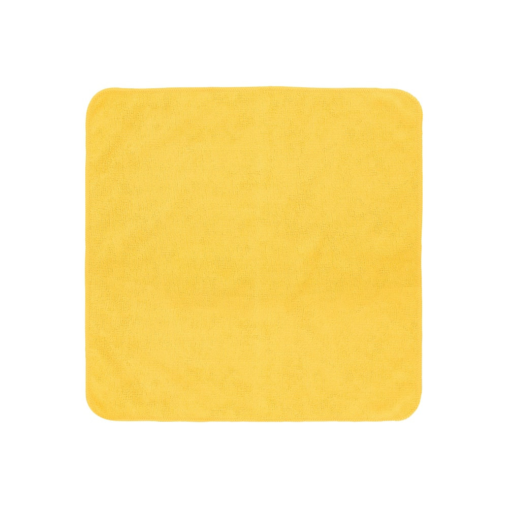 RUBBERMAID 1820580EA  Light Commercial Microfiber Cloths, 12in x 12in, Yellow, Case Of 24