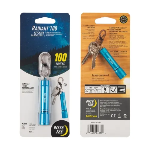 Nite-Ize R100F-03-R7 Radiant 100 Keychain Flashlight