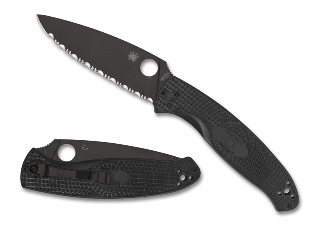 Spyderco C142PSBBK Resilience