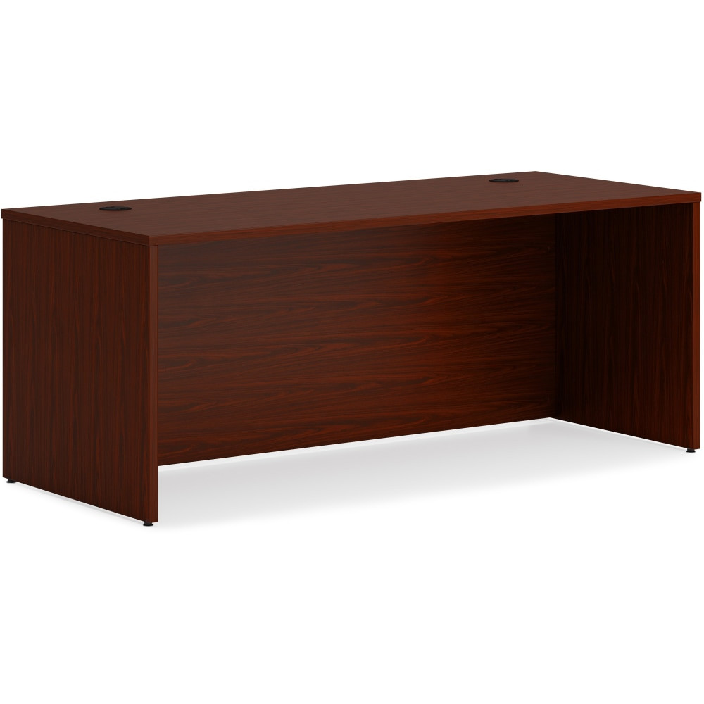 HNI CORPORATION HONLDS7230LT1 HON Mod 72inW Rectangle Desk Shell, Mahogany