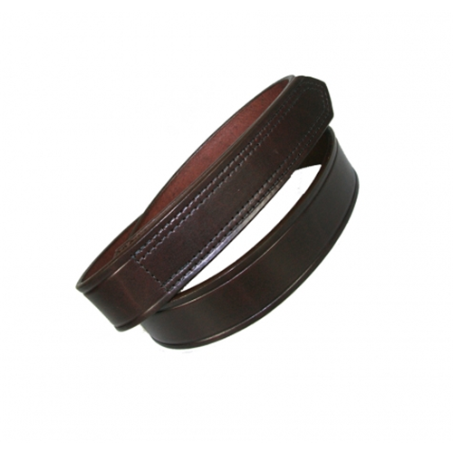 Boston Leather 6530-BRN-1-46 1 1/2 Hook and Loop Tipped Belt