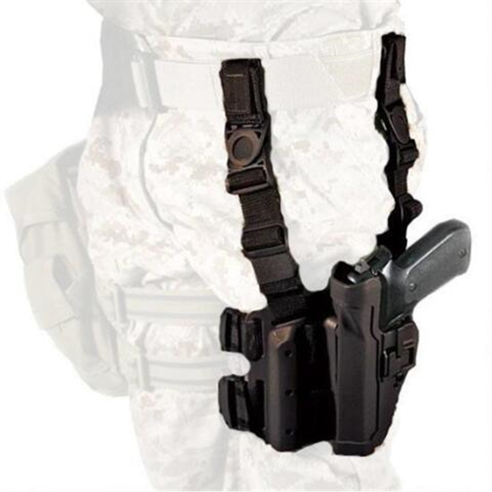 BLACKHAWK! 430500BK-L Tactical Serpa Holster