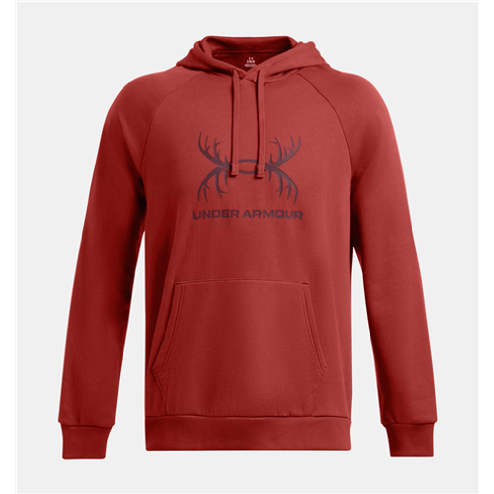 Under Armour 1388086840XL Men's UA Rival Fleece Antler Hoodie