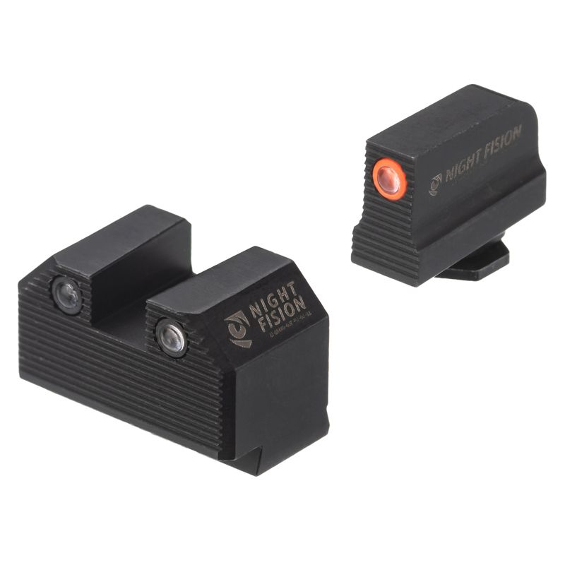 Night Fision GLK-001-290-313-OGZG Optics Ready Stealth Night Sight Set for Glock 17/19/34 w/ RMR/507C/508T