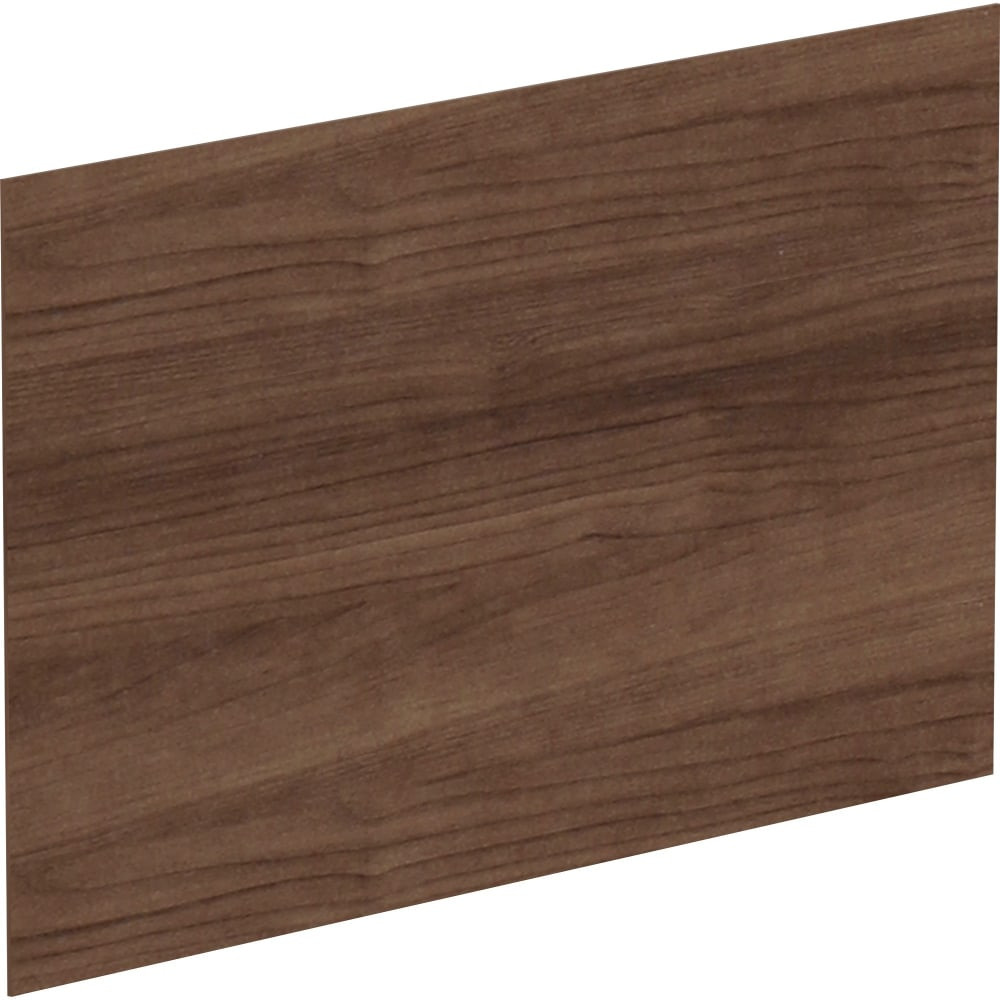 SP RICHARDS Lorell 90276  Adaptable Panel Dividers - 24in Width x 2in Height x 37in Depth - Aluminum - Walnut