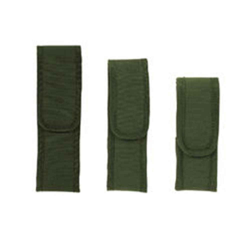 Voodoo Tactical 20-0135004000 Flashlight Pouch W/ Adjustable Cover & Elastic Sides