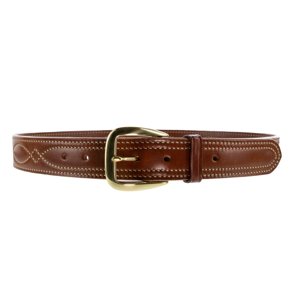 Galco Gunleather SB7-40 SB7 Fancy Stitched Holster Belt 1 1/2