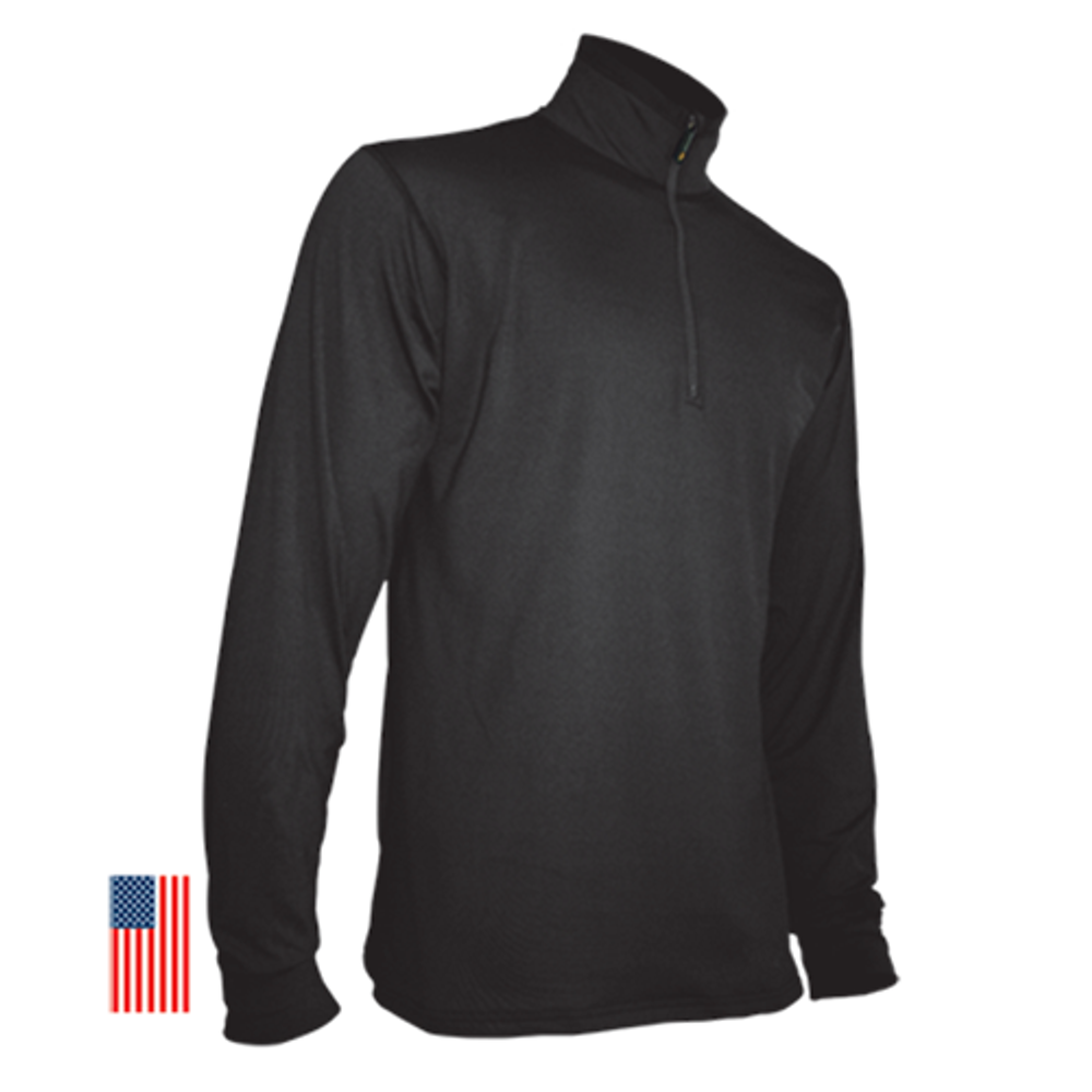 XGO 4P11DQ-L-60 Heavyweight Performance Zip Mock