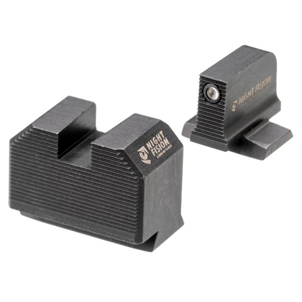 Night Fision SAW-205-311-402-ZGZX Optics Ready Stealth Night Sight Set for S&W M&P w/ RMR/507C/SRO