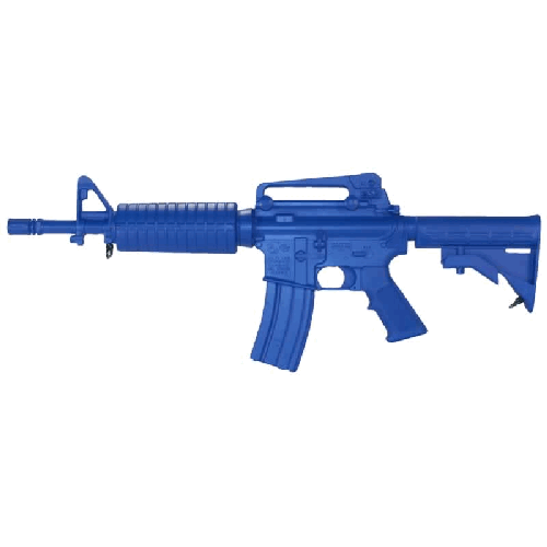 Blue Training Guns By Rings FSM4CCSWB Colt M4 Commando Closed Stock