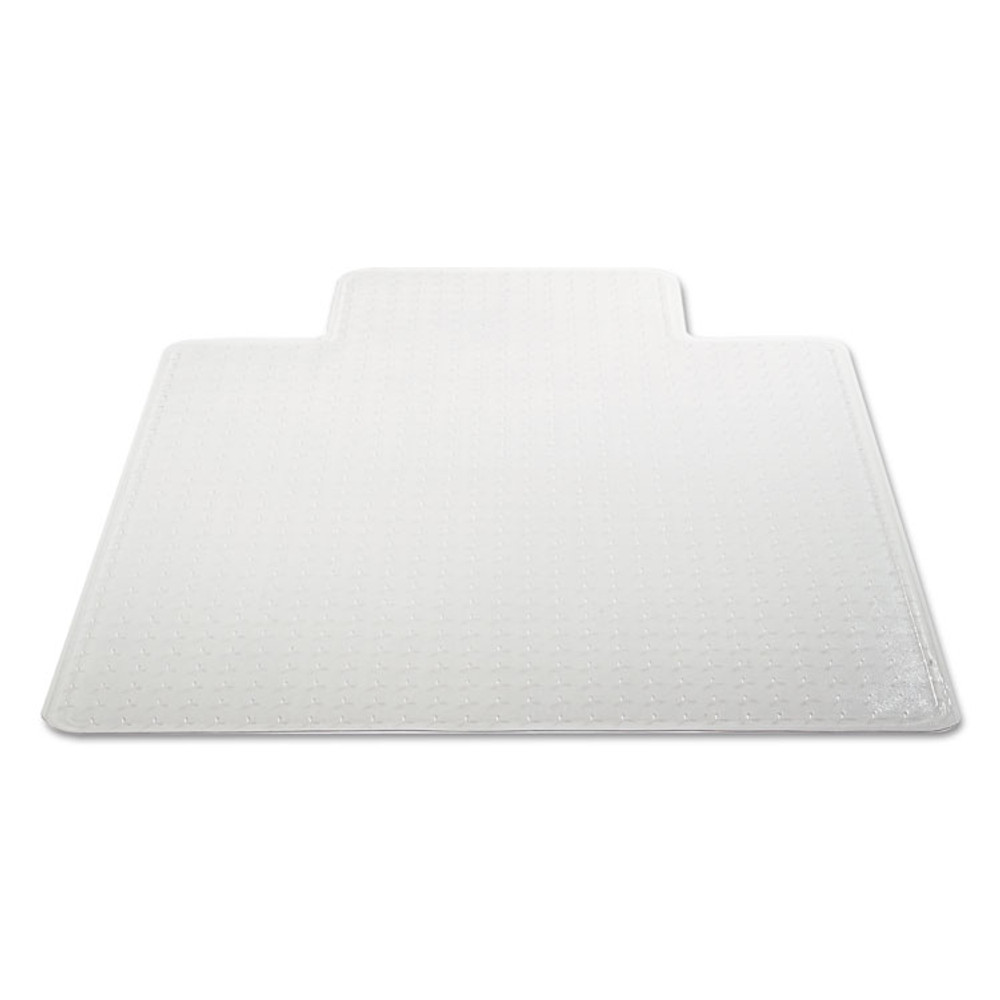 ALERA MAT3648CLPL Moderate Use Studded Chair Mat for Low Pile Carpet, 36 x 48, Lipped, Clear