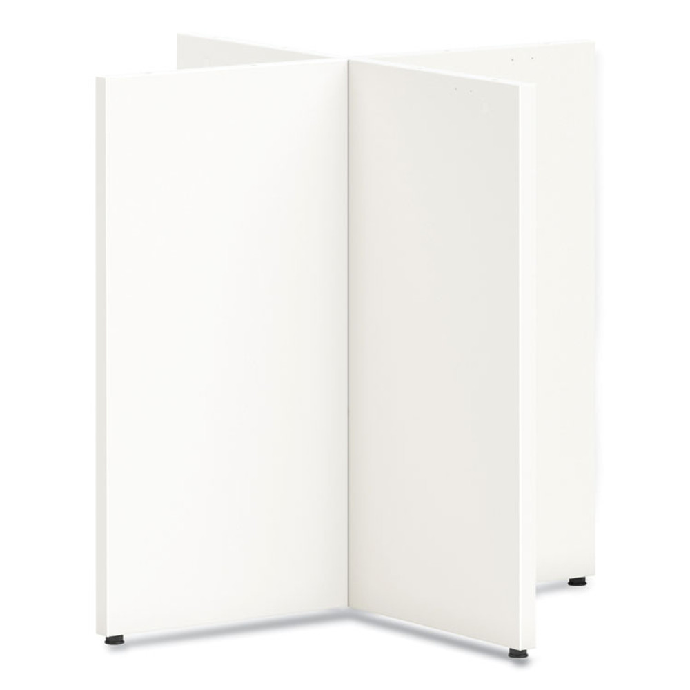 HON COMPANY TBL48BSELP1 Mod X-Base for 48" Table Tops, 30w x 30d x 28h, Simply White