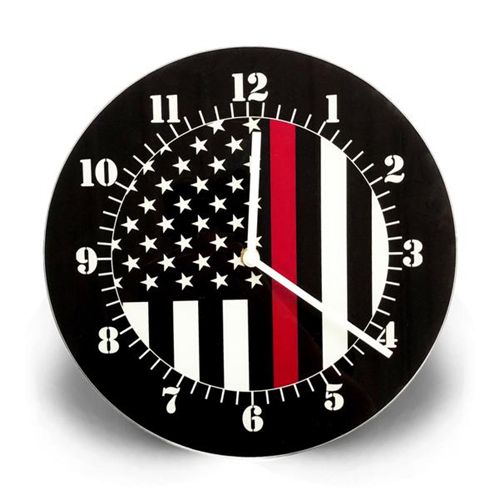 Thin Blue Line TRL-AM-CLOCK Thin Red Line American Clock