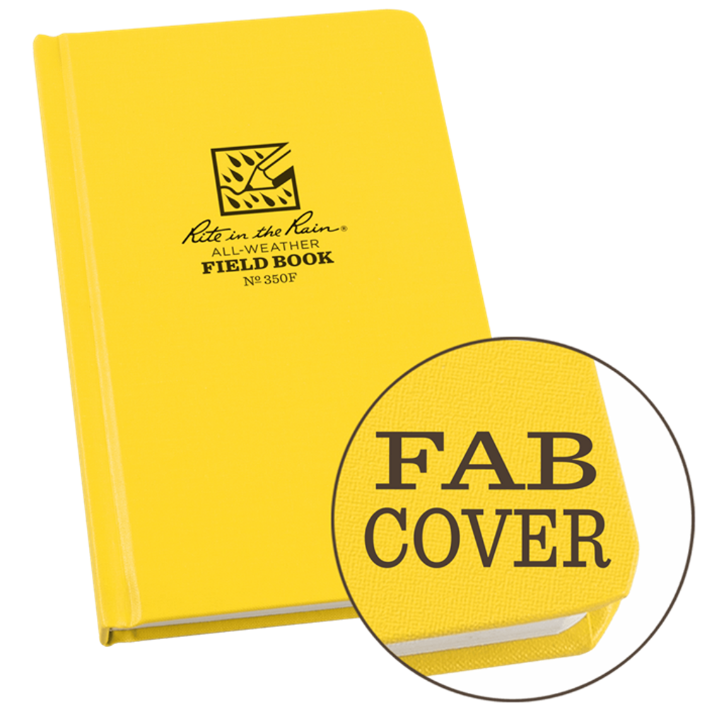 Rite in the Rain 350F Fabrikoid Case-Bound Book (4.75'' x 7.5'')