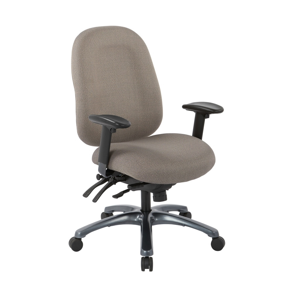 OFFICE STAR PRODUCTS Office Star 8511-294  Multi-Function High-Back Fabric Task Chair, Gold Dust