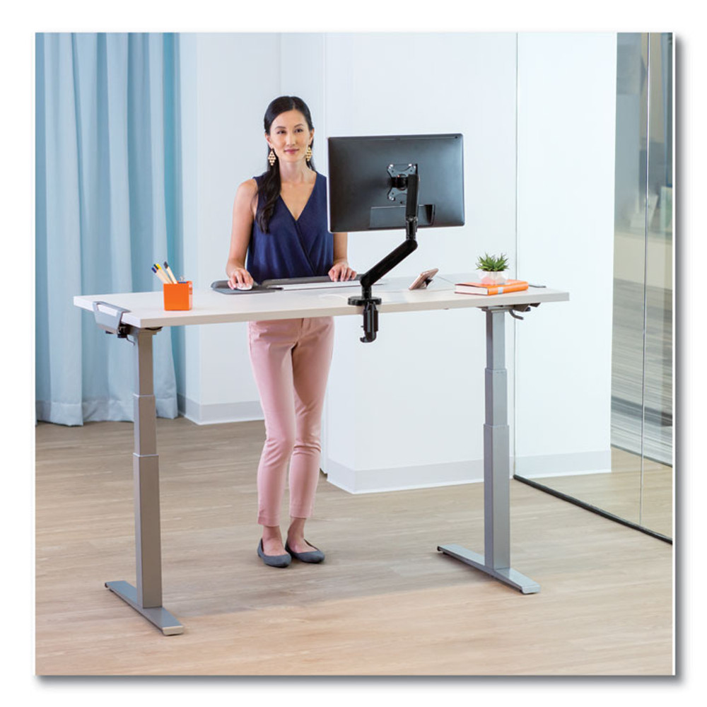 FELLOWES MFG. CO. 9649601 Levado Laminate Table Top, 72" x 30", Gray
