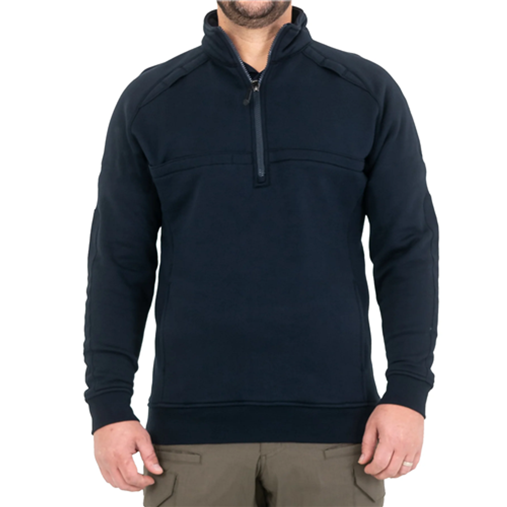 First Tactical 118507-729-M-R M CTN Job Shirt 1/4 Zip