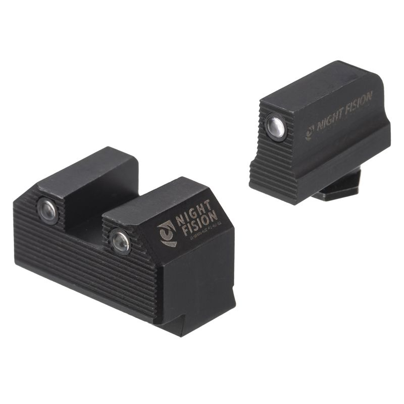 Night Fision GLK-005-290-313-ZGZG Optics Ready Stealth Night Sight Set for Glock 48 w/ 507K