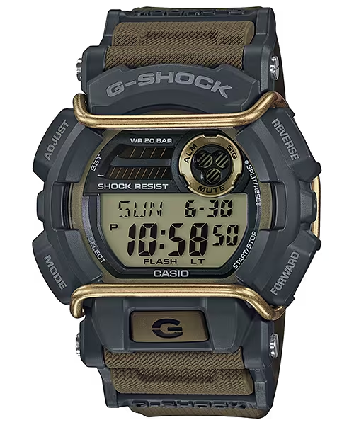 Casio GD400-9CR G-Shock Classic w/ Flash Alert & World Time