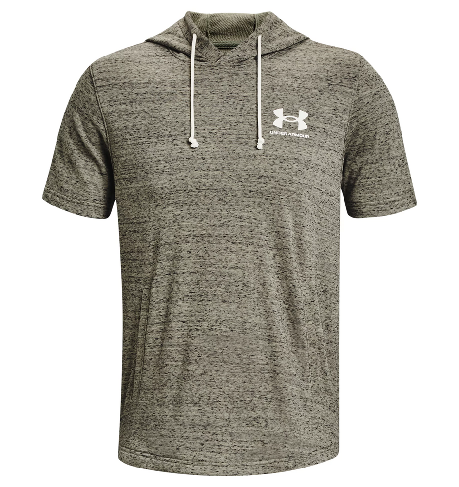 Under Armour 1370396504LG UA Rival Terry Short Sleeve Hoodie