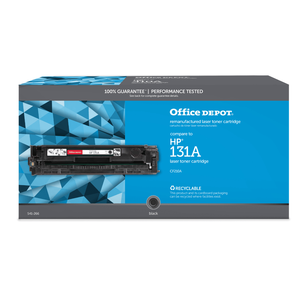 CLOVER TECHNOLOGIES GROUP, LLC OD131AB Office Depot Remanufactured Black Toner Cartridge Replacement For HP 131A