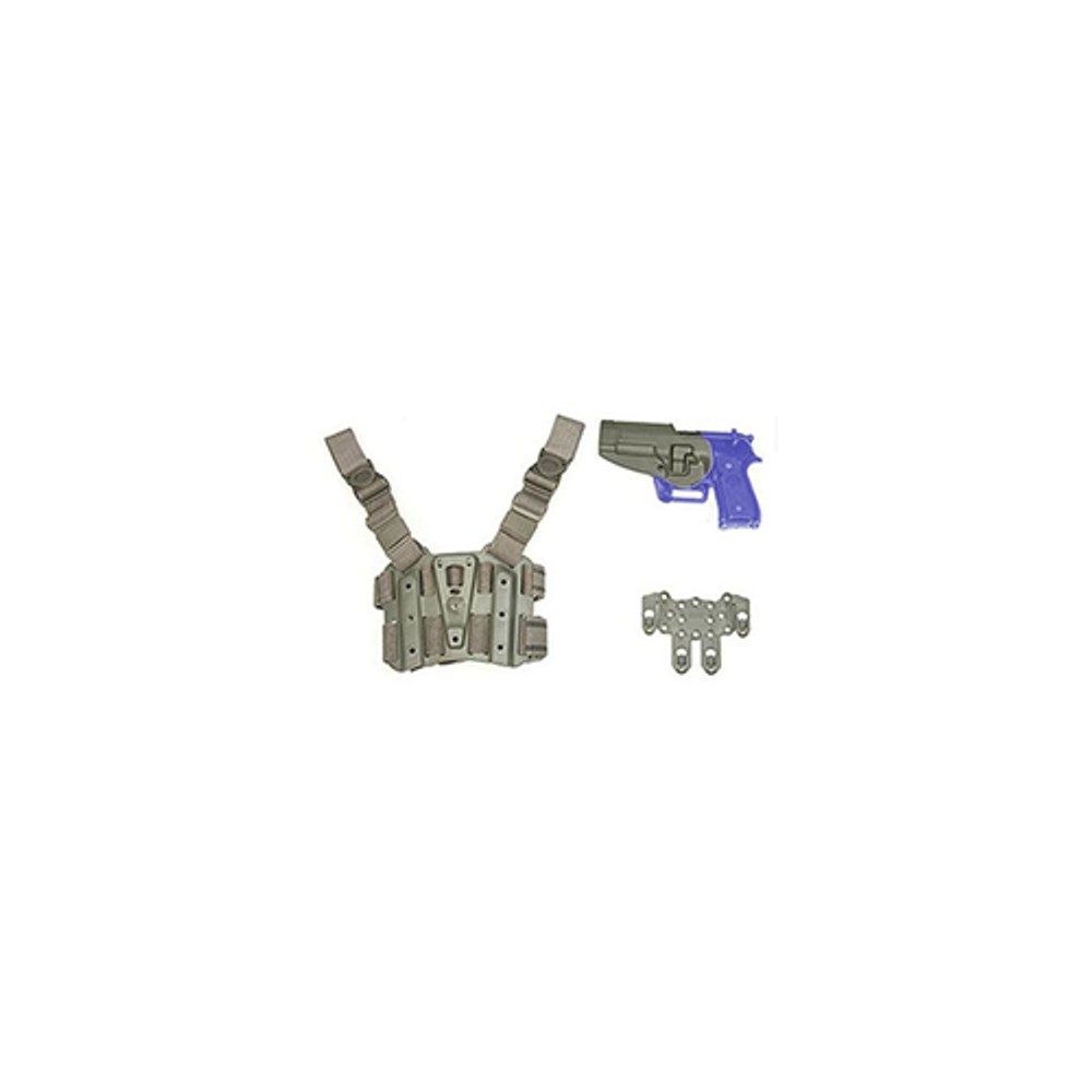 BLACKHAWK! 40SC02FG-L Serpa Combo Kit - Medium Torso