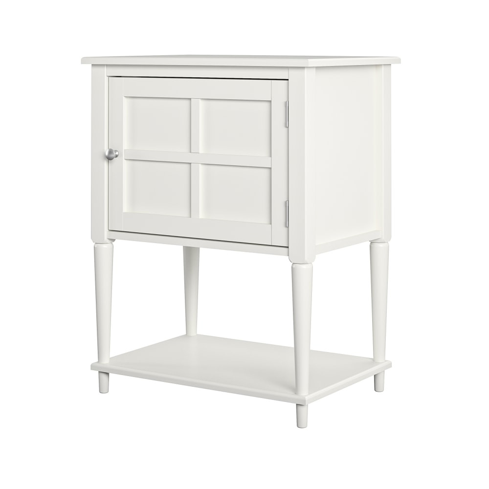 AMERIWOOD INDUSTRIES, INC. Ameriwood Home 8969013COM  Fairmont Accent Table, 28-5/16inH x 22inW x 15-3/4inD, Ivory