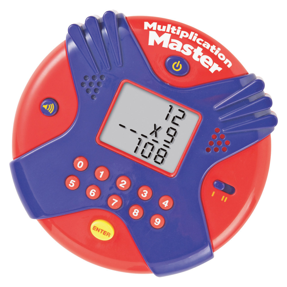LEARNING RESOURCES, INC. Learning Resources LER6967  Multiplication master Electronic Flash Card Game, Skill Learning: Multiplication, Ages 7 & Up