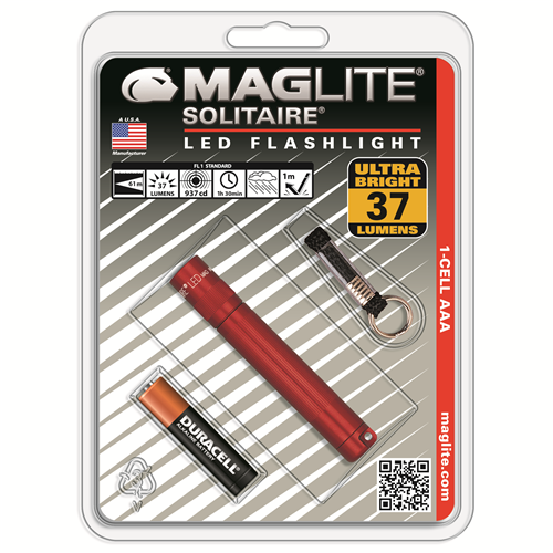 Maglite SJ3A036 Solitaire LED 1 AAA-Cell LED Flashlight
