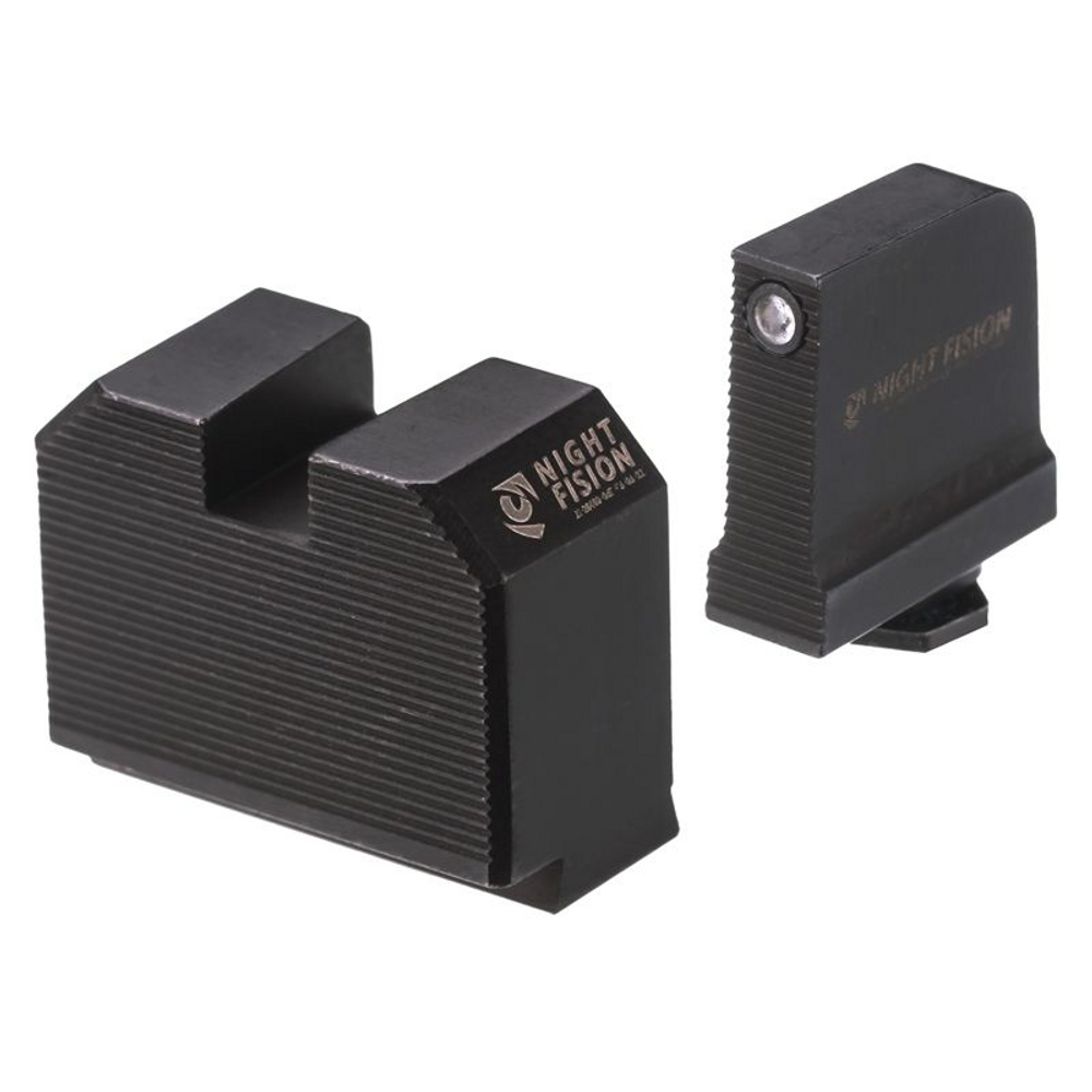 Night Fision GLK-001-469-494-ZGZX Optics Ready Stealth Night Sight Set for Glock 17/19/34 w/ DPP/509T/Romeo Pro