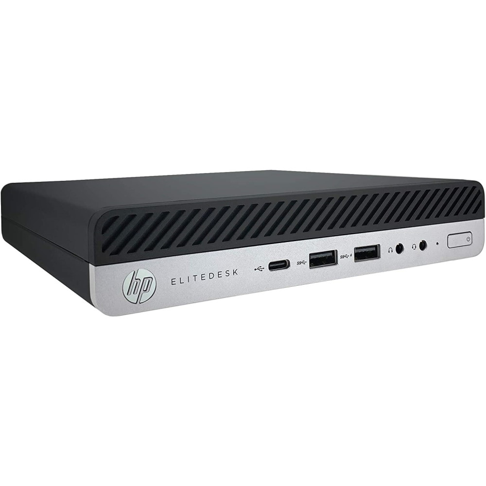 JOY SYSTEMS, INC HP J1-800G4MA12  EliteDesk 800 G4-MINI Refurbished Desktop PC, Intel Core i7, 32GB Memory, 1TB Solid State Drive, Windows 11, J1-800G4MA12