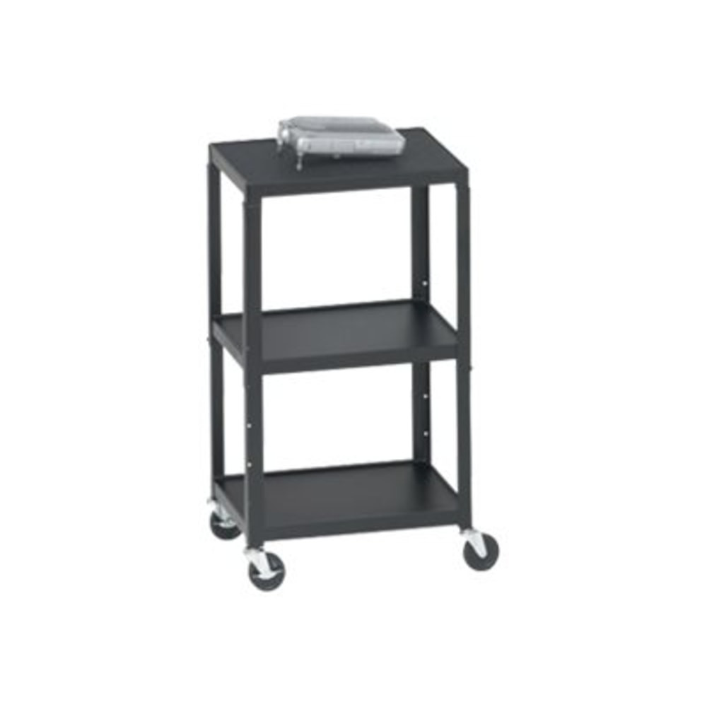 BRETFORD MANUFACTURING, INC. Bretford A2642-E5  Basics Adjustable A/V Cart A2642-E5 - Cart - for TV, overhead projector, VCR - steel - screen size: 13in-20in