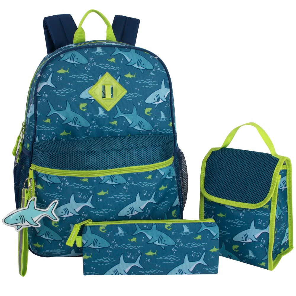 A.D. SUTTON & SONS/PACESETTER Trailmaker 2064  6-in-1 Shark Backpack, Blue