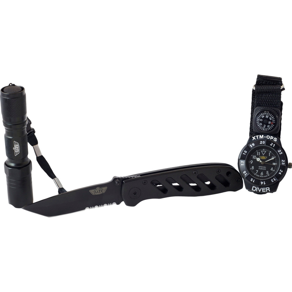 UZI UZI-SFS-1 UZI 3-Piece Special Forces Gift Set