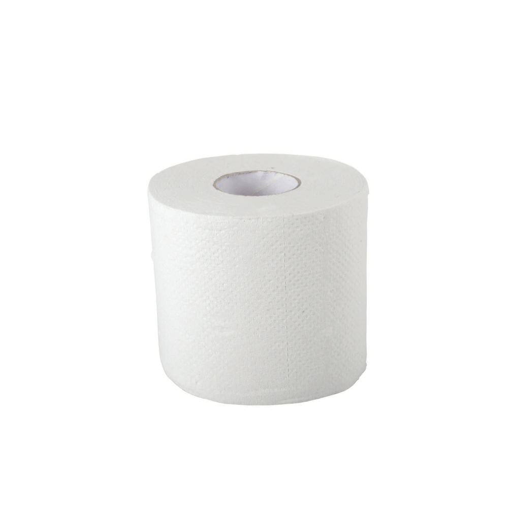 MEDLINE INDUSTRIES, INC. NON27800 Medline Green Tree Basics Standard 2-Ply Toilet Paper, 100% Recycled, 500 Sheets Per Roll, Pack Of 96 Rolls