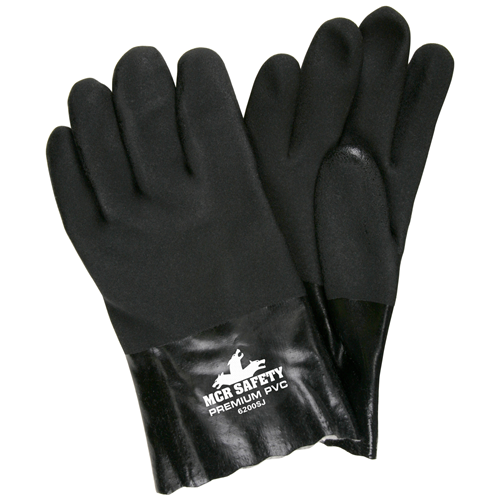 MCR Safety 6200SJ Black Sandy PVC 10 Jersey