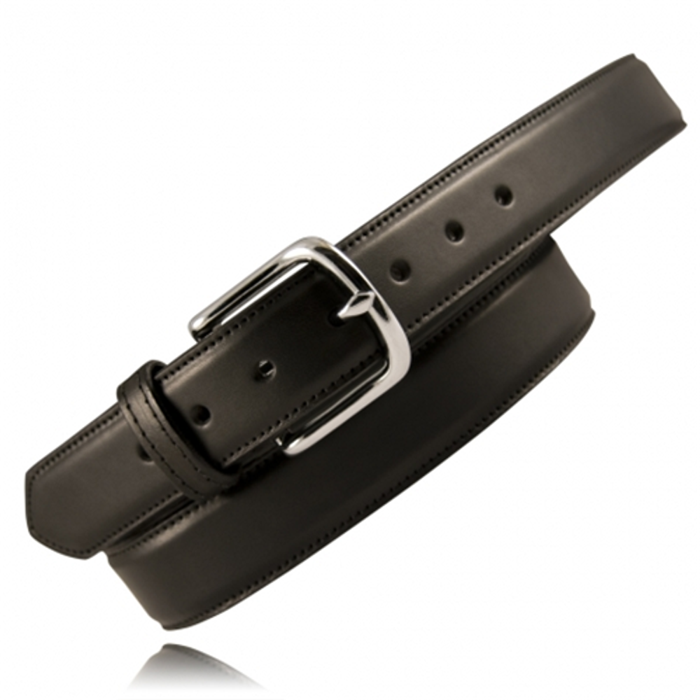 Boston Leather 6450-1-36 1 1/2 Feather Edge Dress Belt