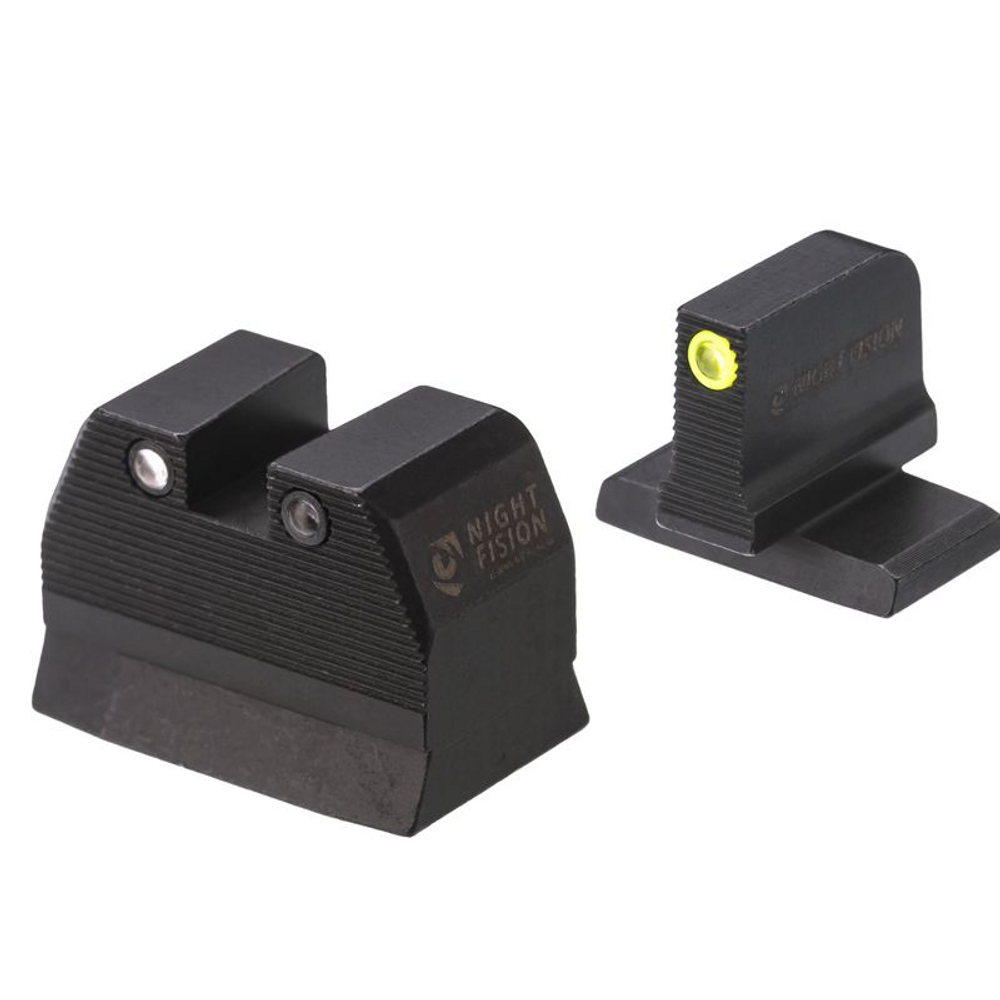 Night Fision HAK-127-350-387-YGZG Optics Ready Stealth Night Sight Set for HK VP9 w/ RMR/507C/508T