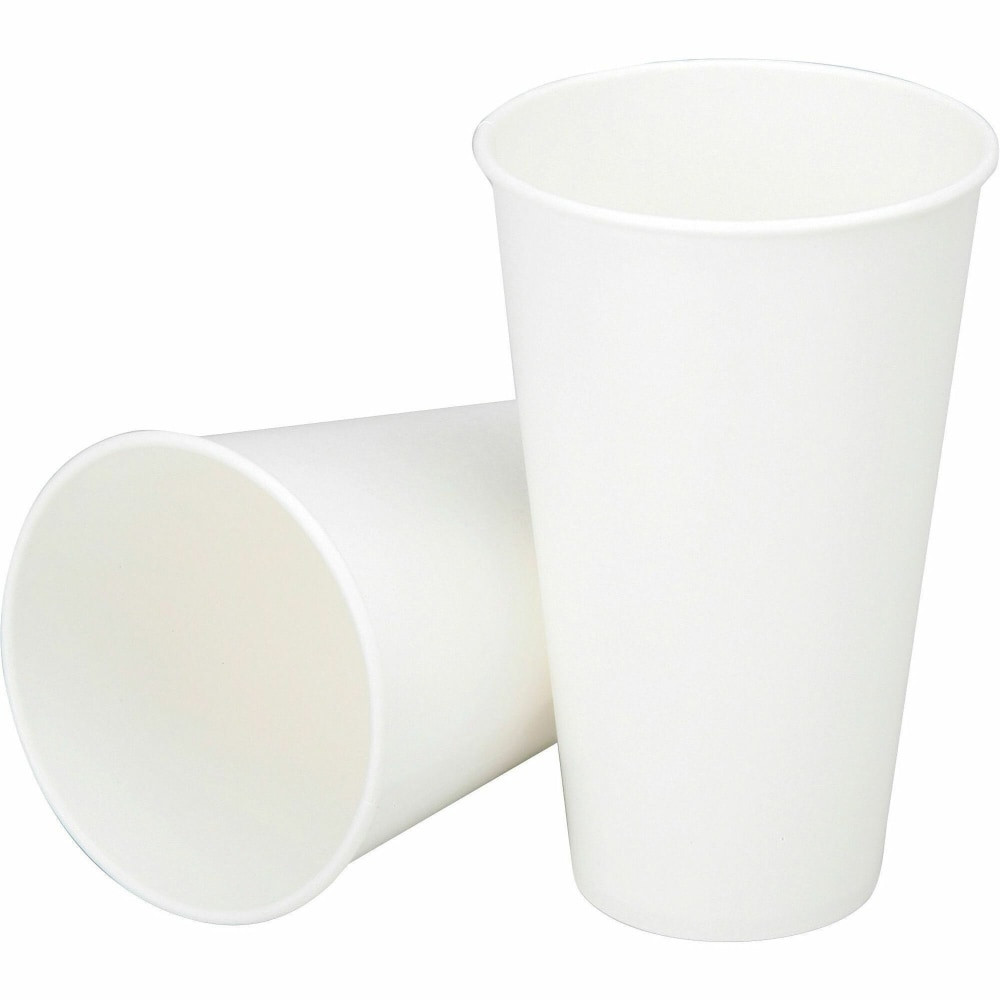 NATIONAL INDUSTRIES FOR THE BLIND SKILCRAFT 6414592  Paper Cold Cups, 12 Oz, White, Case Of 2,500 (AbilityOne 7350-00-641-4592)
