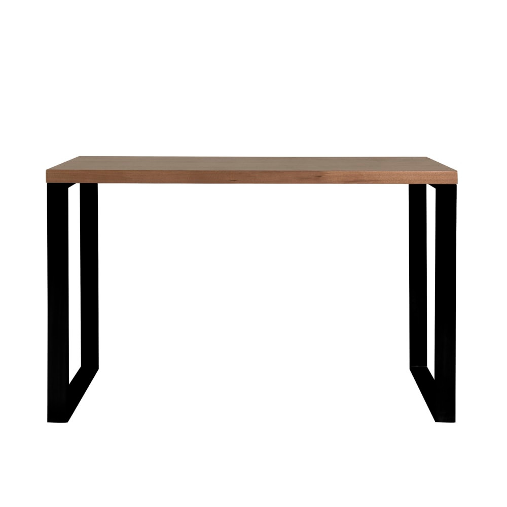 EURO STYLE, INC. Eurostyle 90481-WAL  Dillon 48inW Writing Desk, Walnut/Matte Black