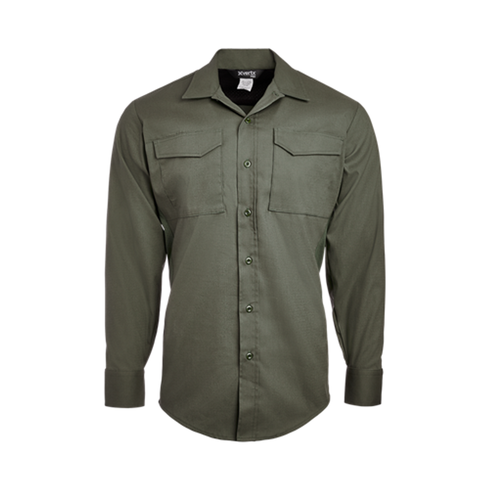 Vertx VTX8121ODXLARGESHORT Vertx Pro Phantom Flex Long Sleeve Shirt